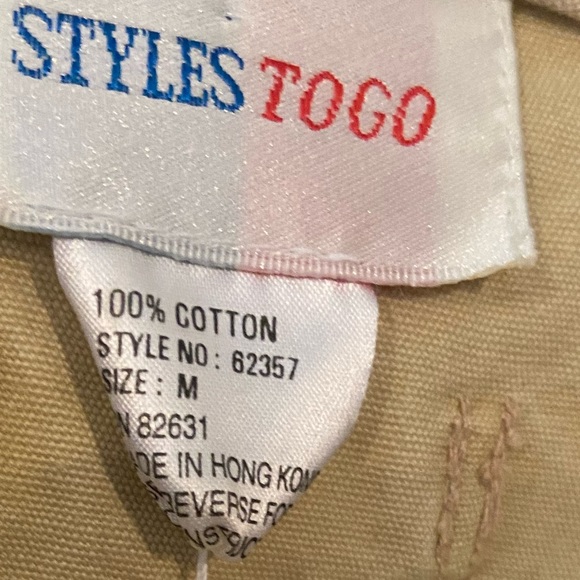 Light Yellow Women’s 3 Pocket Button Up Safari Style Vest Stretchy Cotton Sz M - Picture 4 of 10